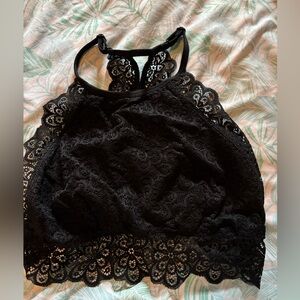 Aerie Black Lace Bralette
